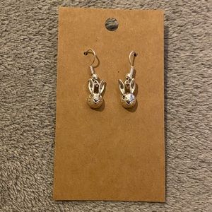Bunny head 🐰 earrings